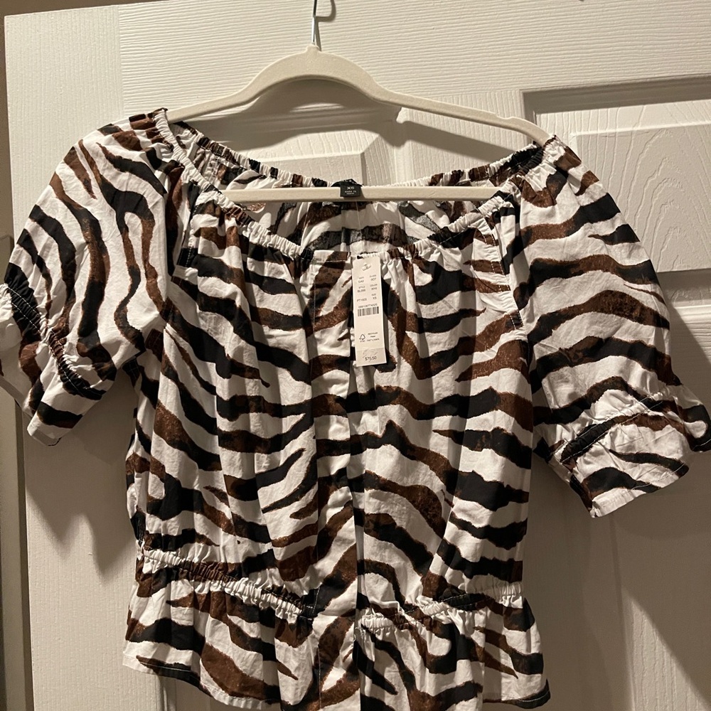 J crew cotton top
